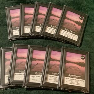 Special Moments Black Plastic Photo Frame Collection